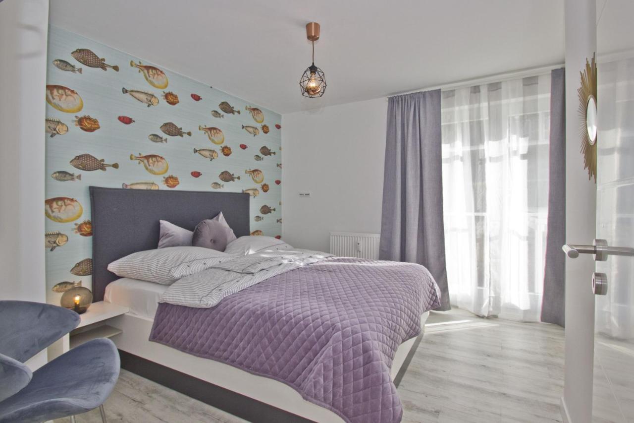 Ferienwohnung Mit Balkon Und Meerblick - Ferienresidenz Zwei Bodden Fewo 1-4 Lietzow Bagian luar foto